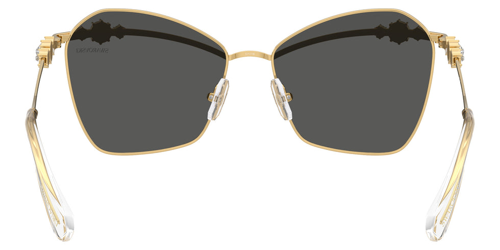Swarovski SK7040 4004/L 57 - Gold / Gray Tampo Swarovski Gold Mirrored #id:sk70404004l_s:102115
