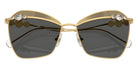 Swarovski SK7040 4004/L 57 - Gold / Gray Tampo Swarovski Gold Mirrored #id:sk70404004l_s:102120