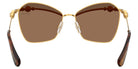 Swarovski SK7040 4007TO 57 - Yellow Gold / Brown Swarovski Gold Mirrored #id:sk70404007to_s:104115