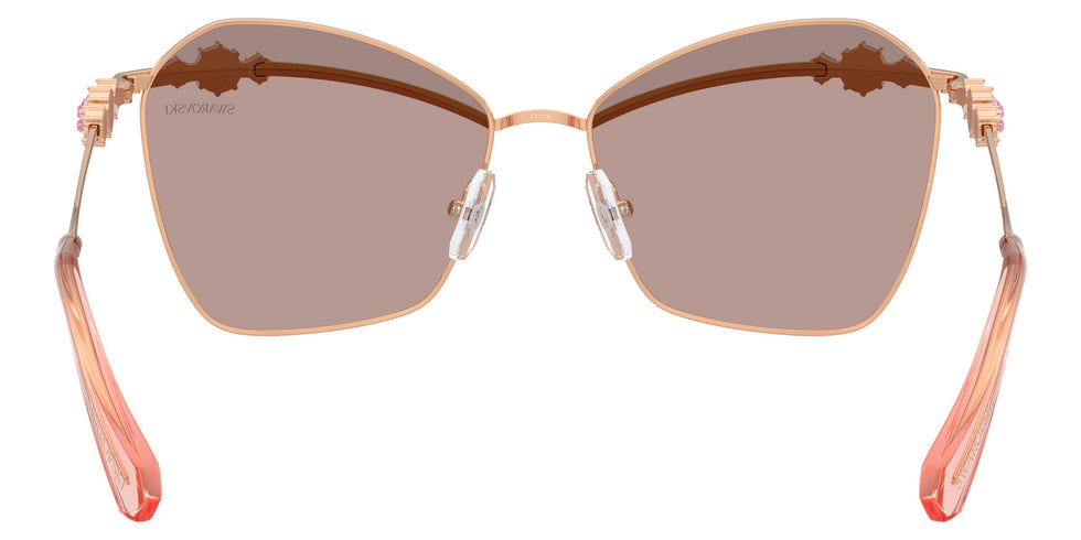 Swarovski SK7040 401461 57 - Rose Gold / Purple Brown Tampo Swarovski Pink Mirrored #id:sk7040401461_s:106115