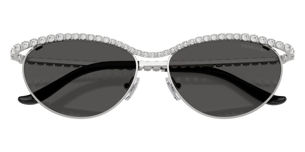 Swarovski SK7046 400187 56 - Silver / Dark Gray #id:sk7046400187_s:100120