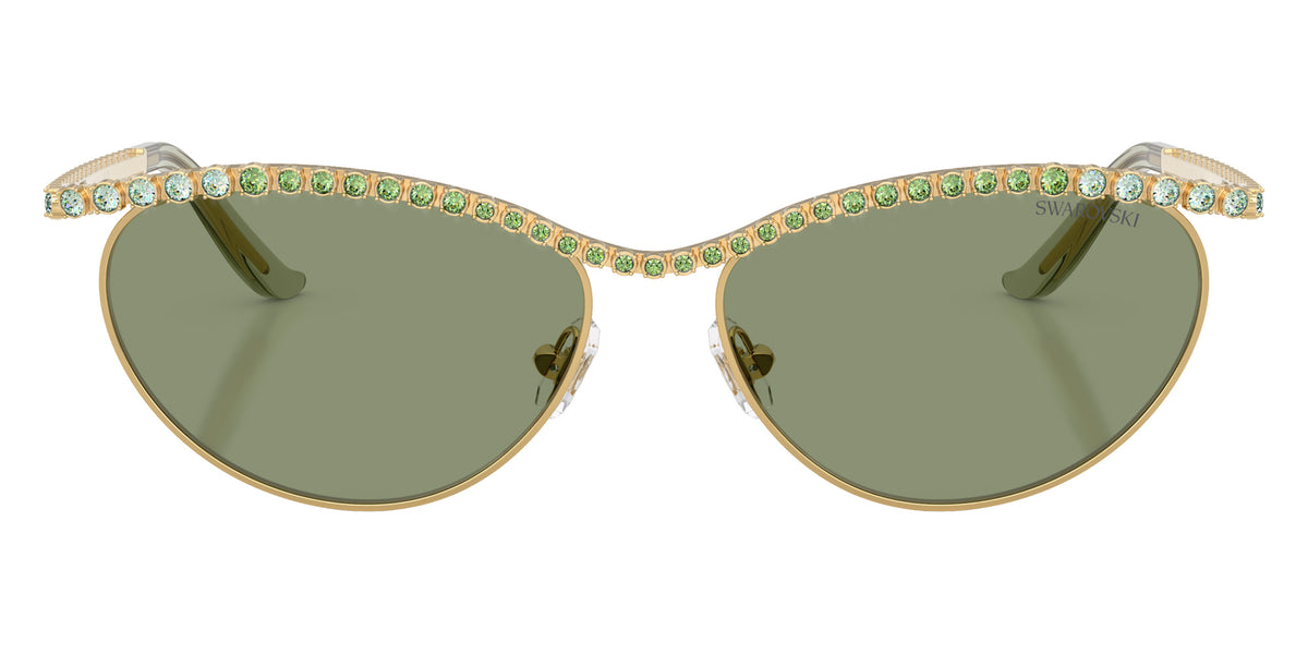 Swarovski SK7046 400482 56 - Gold / Green #id:sk7046400482_s:102100