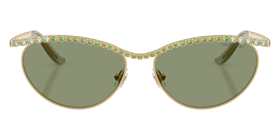 Swarovski SK7046 400482 56 - Gold / Green #id:sk7046400482_s:102100