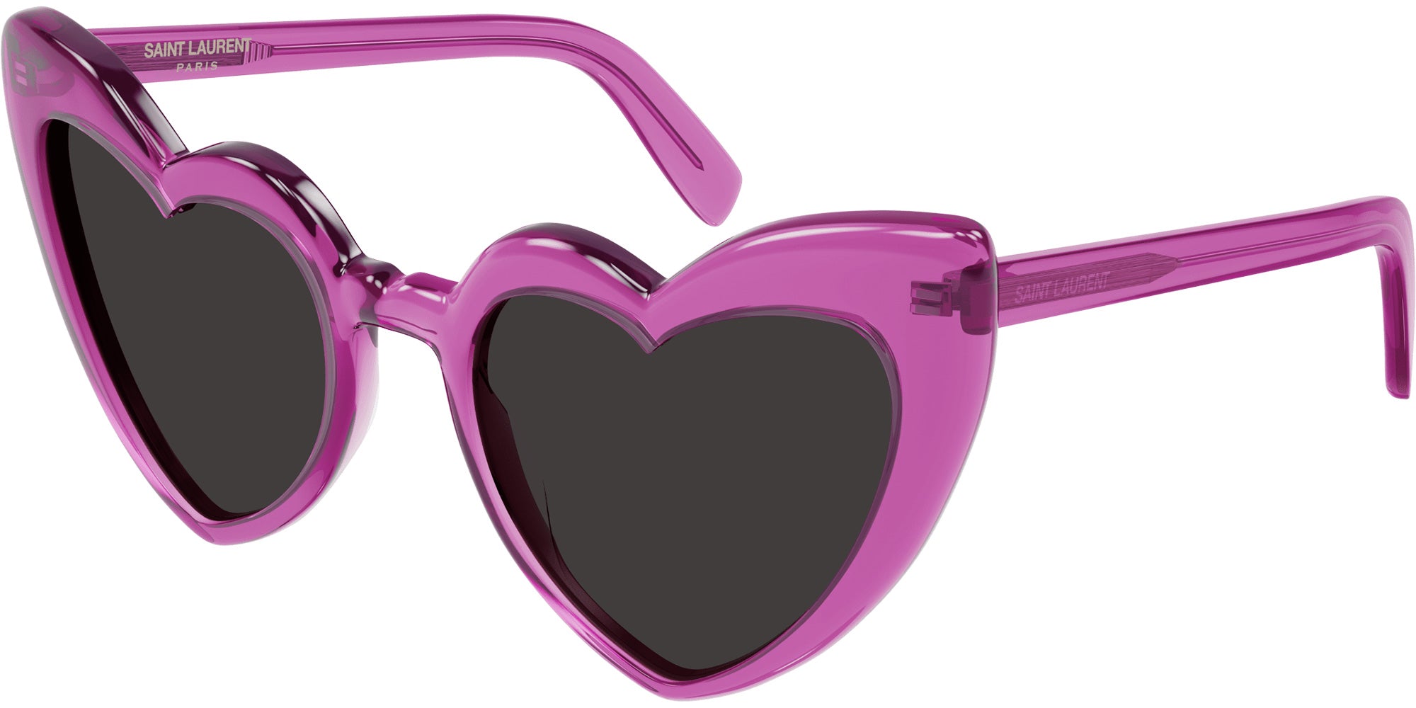 Saint Laurent SL 181 LOULOU Heart Sunglasses | EyeOns.com