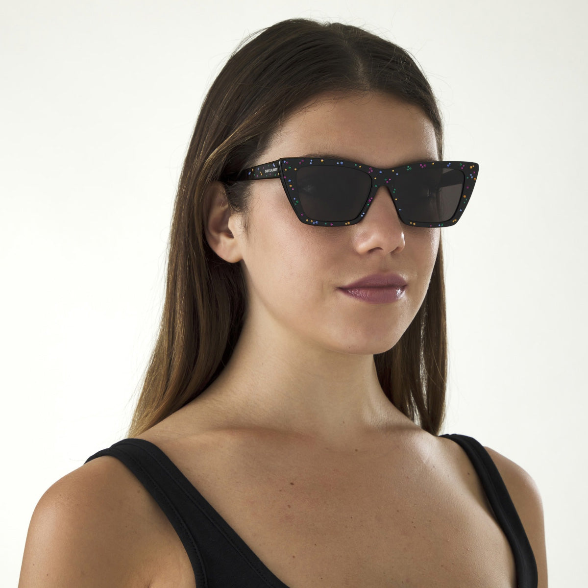 Saint Laurent SL 276 MICA 017 53 - Black / Black #id:sl276mica017_s:112105