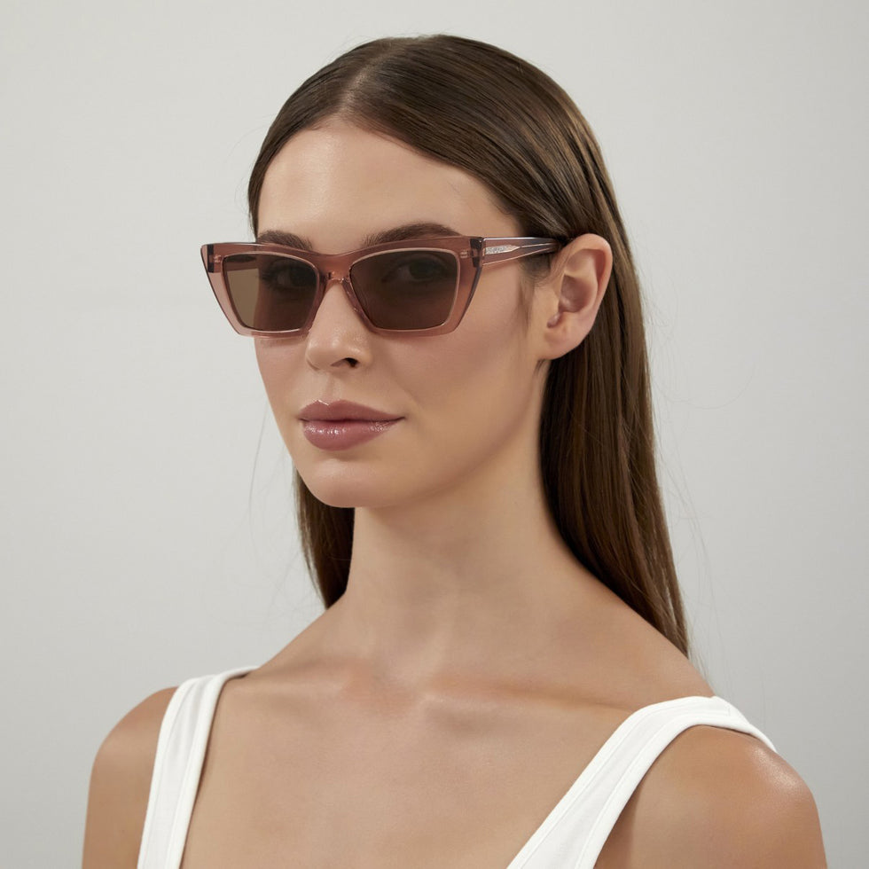 Saint Laurent SL 276 MICA 029 53 - Pink / Brown #id:sl276mica029_s:118115