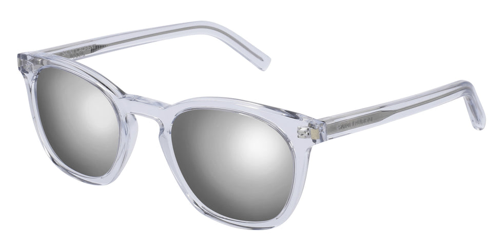 Saint Laurent SL 28 012 49 - Crystal / Silver Mirrored Double #id:sl28012_s:112100