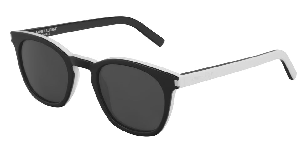 Saint Laurent SL 28 034 49 - Black/White / Gray #id:sl28034_s:114100