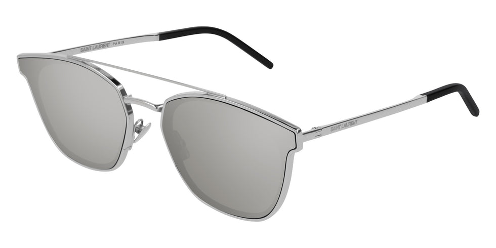 Saint Laurent SL 28 METAL 006 61 - Silver / Silver AR Mirrored #id:sl28metal006_s:106100