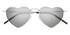 Saint Laurent SL 301 LOULOU 014 52 - Silver / Silver Flash #id:sl301loulou014_s:104100