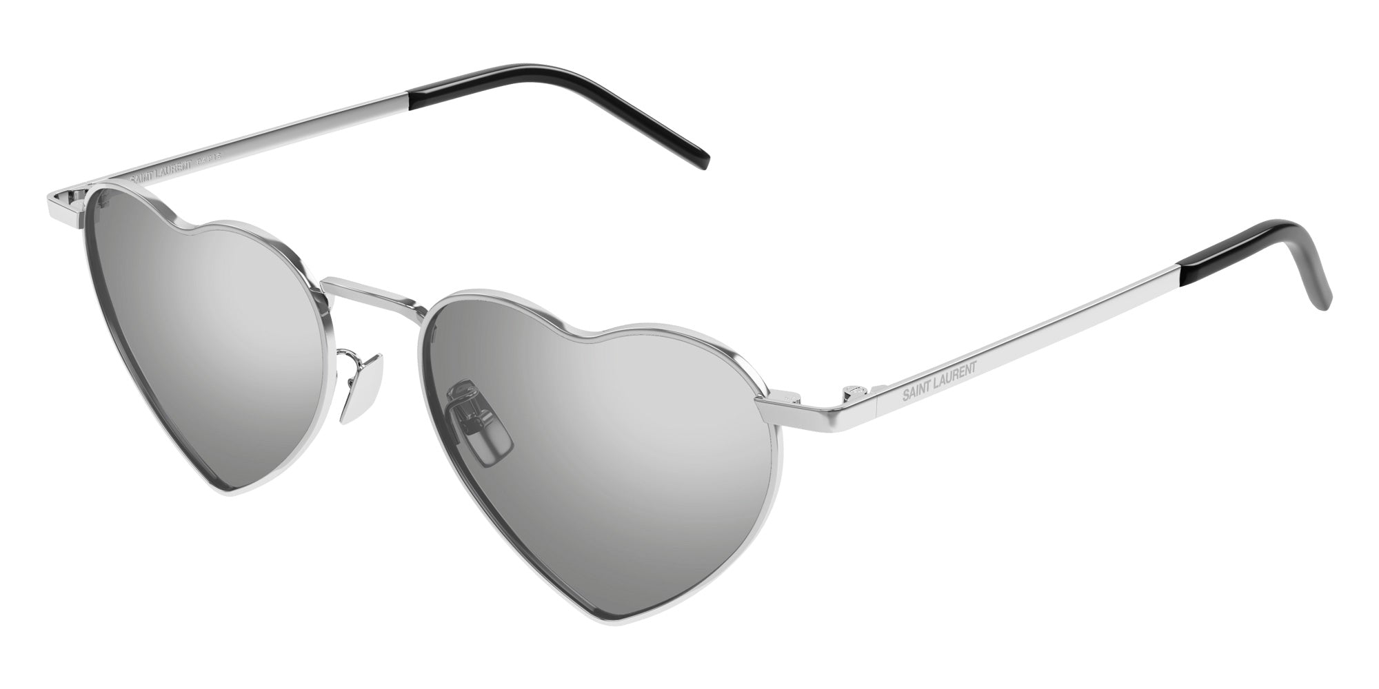 Saint Laurent SL 301 LOULOU 014 52 - Silver / Silver Flash #id:sl301loulou014_s:104105