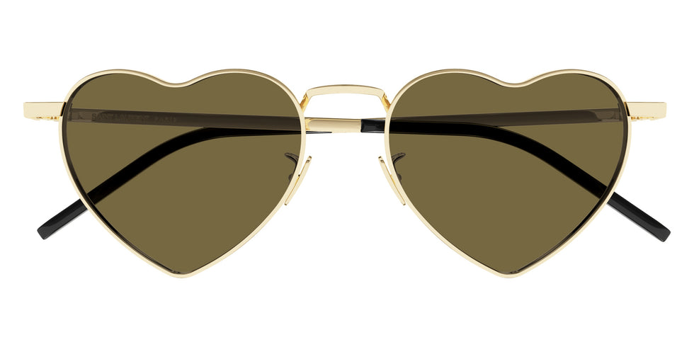 Saint Laurent SL 301 LOULOU 015 52 - Gold / Brown #id:sl301loulou015_s:106100