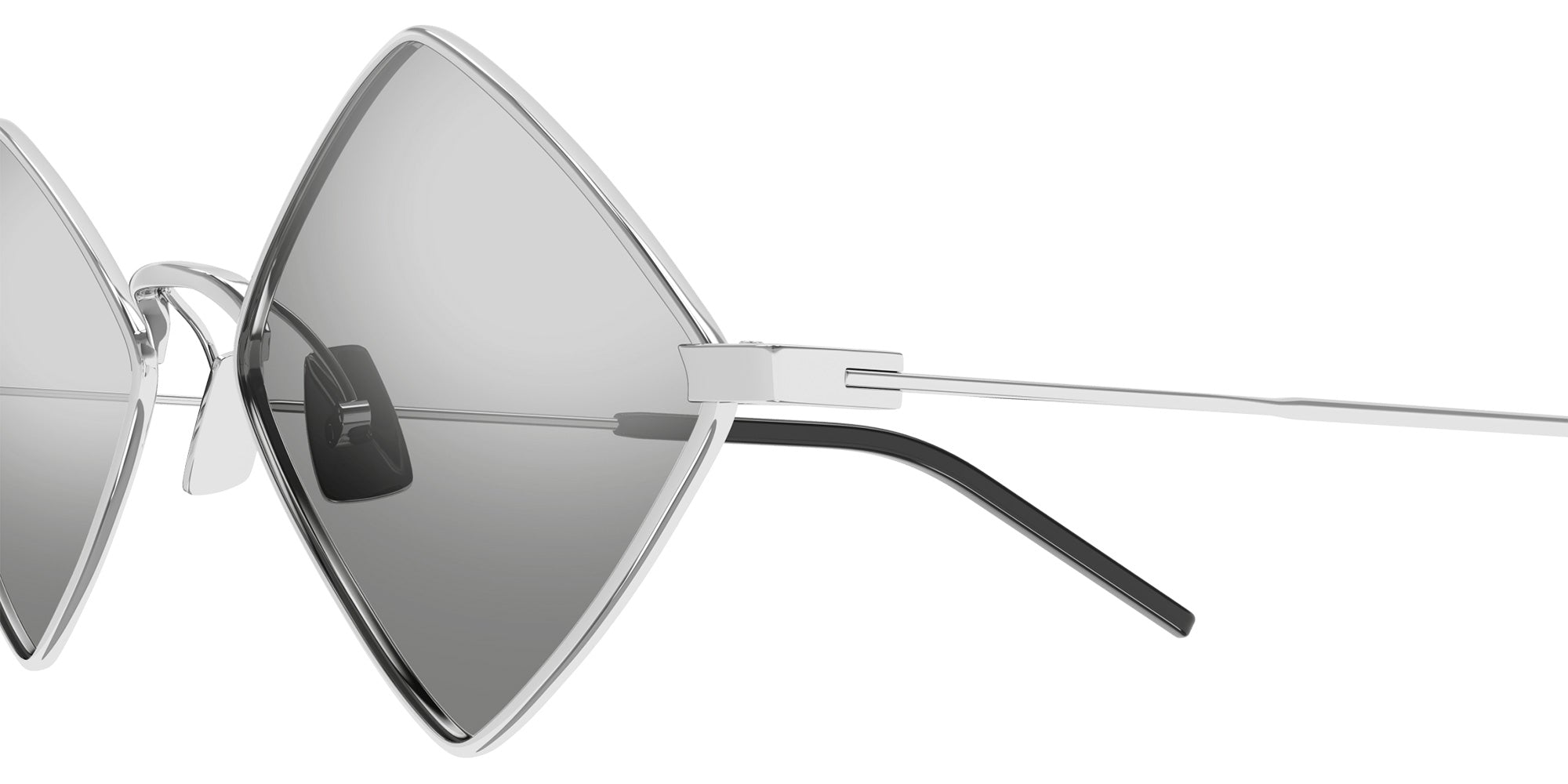 Saint Laurent SL 302 LISA 010 55 - Silver / Silver Flash #id:sl302lisa010_s:102110