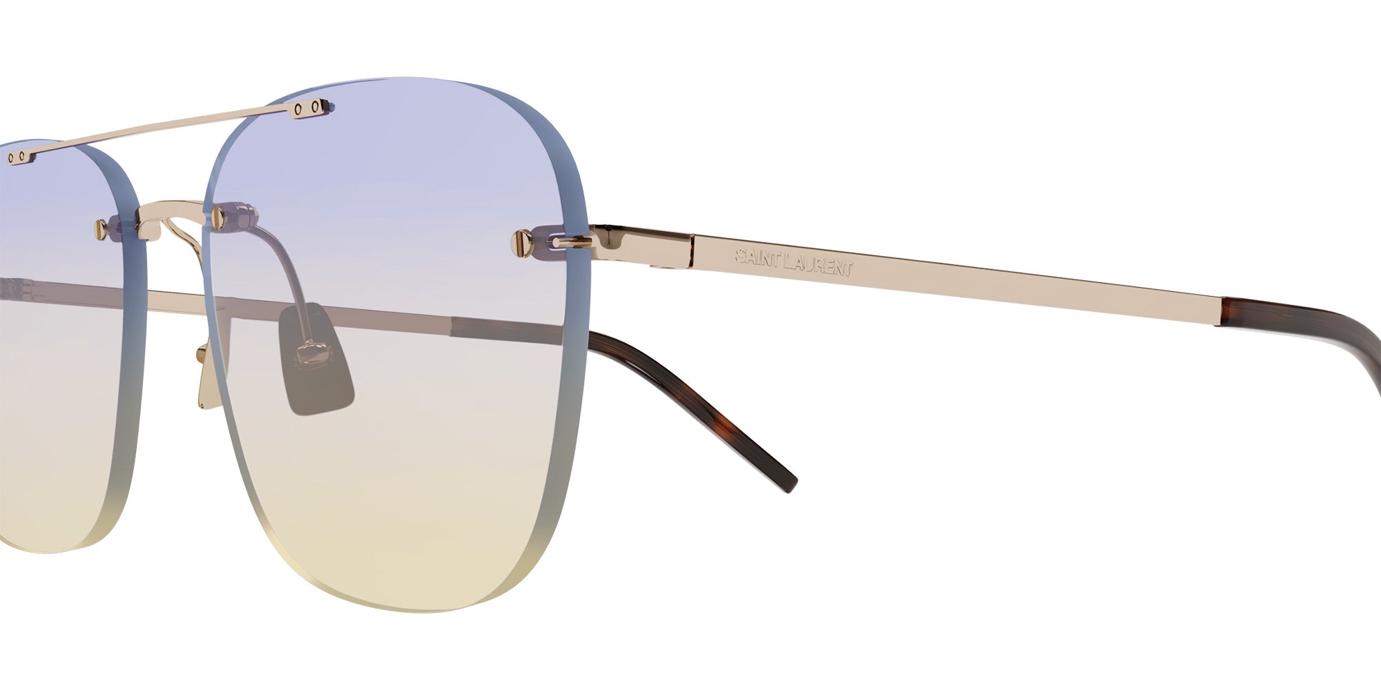 Saint Laurent SL 309 RIMLESS 004 58 - Gold / Violet Gradient Double #id:sl309rimless004_s:102110