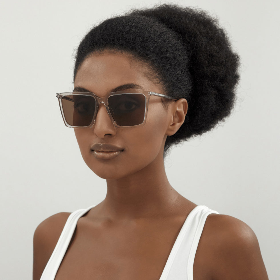 Saint Laurent SL 474 003 56 - Nude / Brown #id:sl474003_s:100115