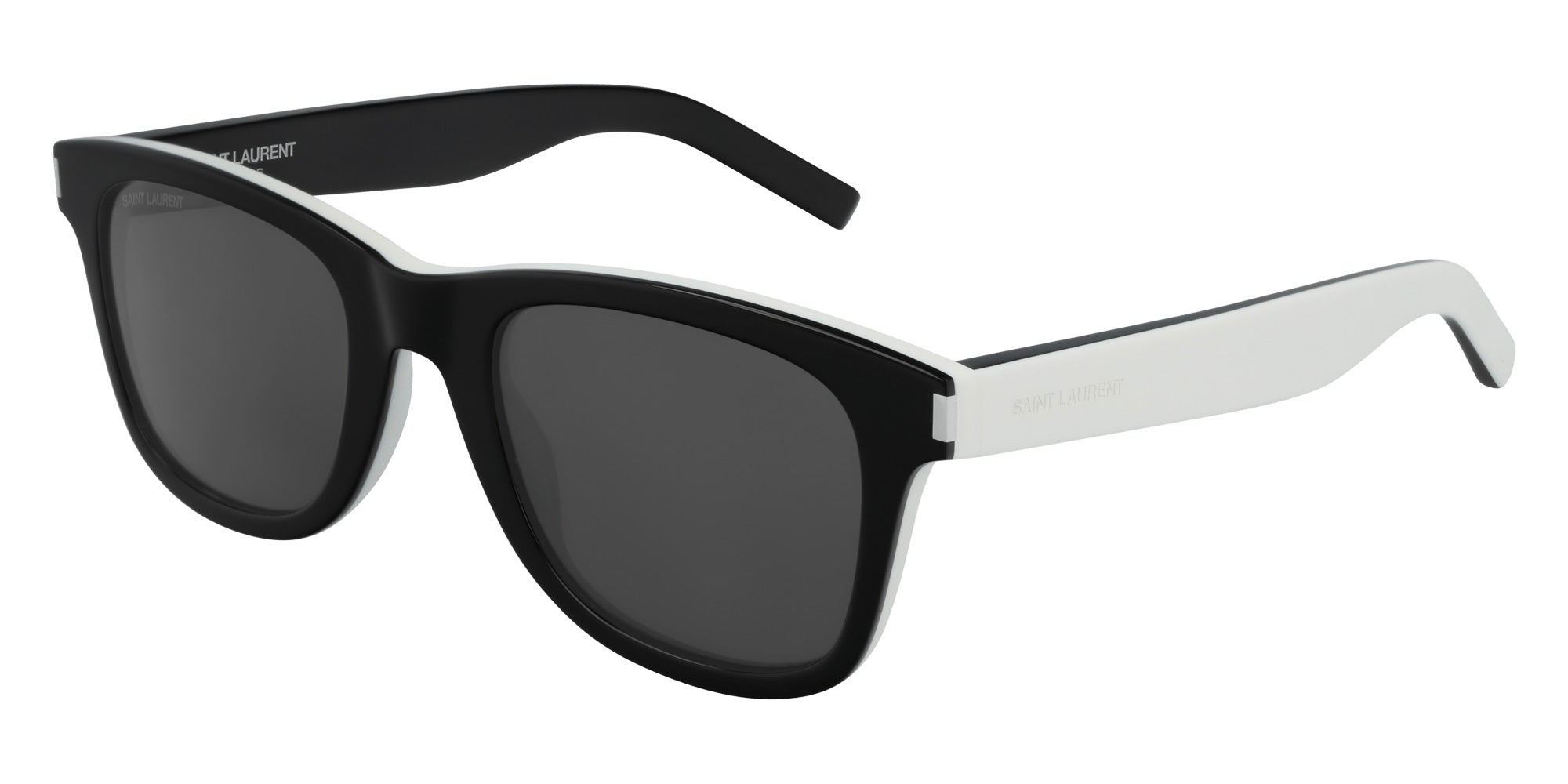 Saint Laurent SL 51 035 50 - Black/White / Gray #id:sl51035_s:110100