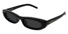 Saint Laurent SL 557 SHADE PLUMP 001 53 - Black / Black #id:sl557shadeplump001_s:100105