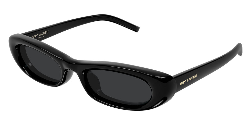 Saint Laurent SL 557 SHADE PLUMP 001 53 - Black / Black #id:sl557shadeplump001_s:100105