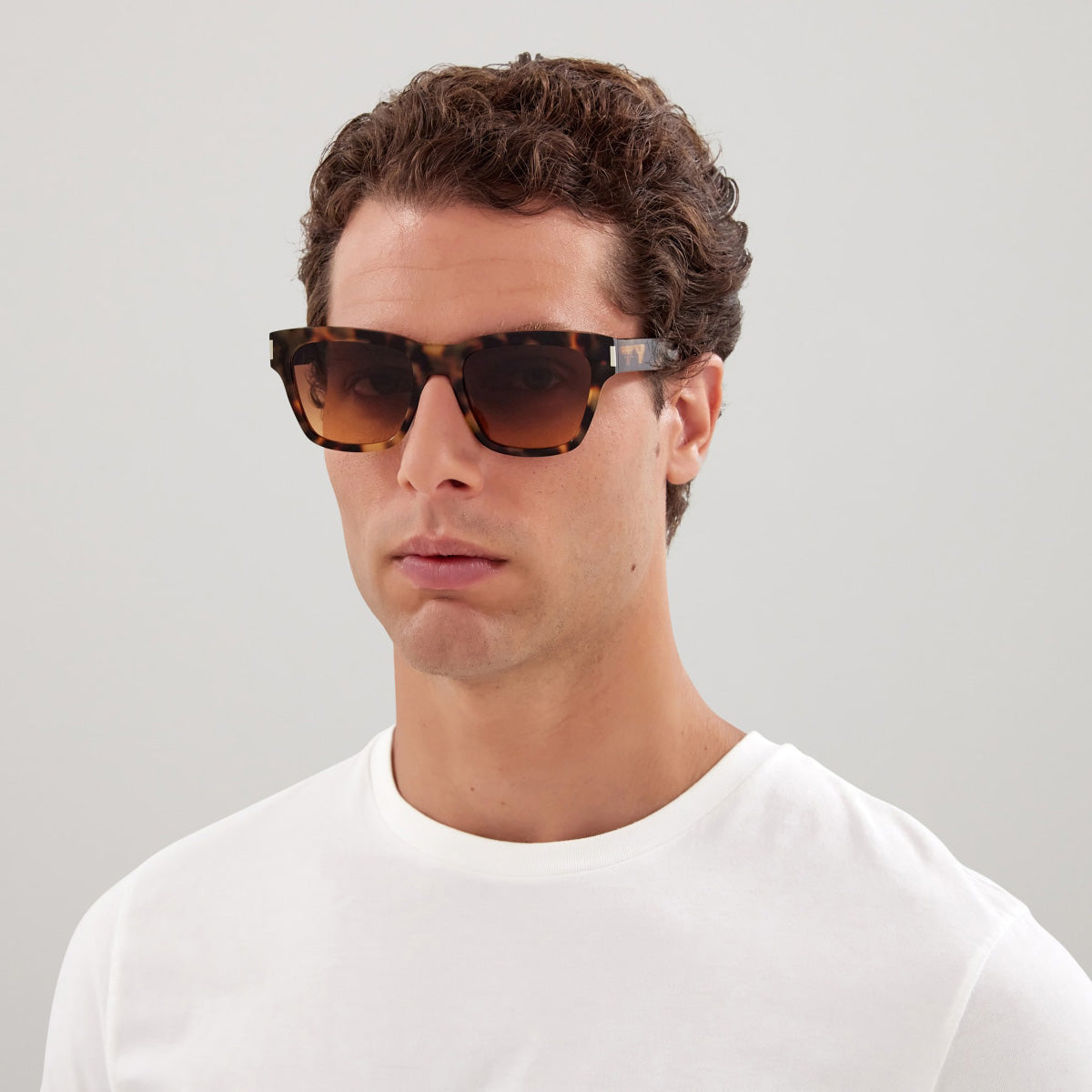 Saint Laurent SL 560 003 54 - Havana / Brown Gradient Double #id:sl560003_s:100115