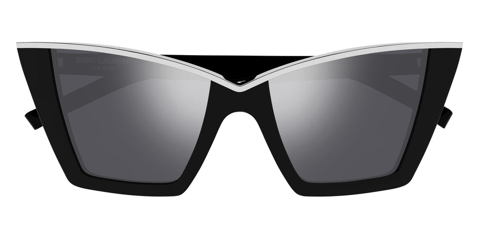 Saint Laurent SL 570 002 54 - Black / Silver Mirrored #id:sl570002_s:100100