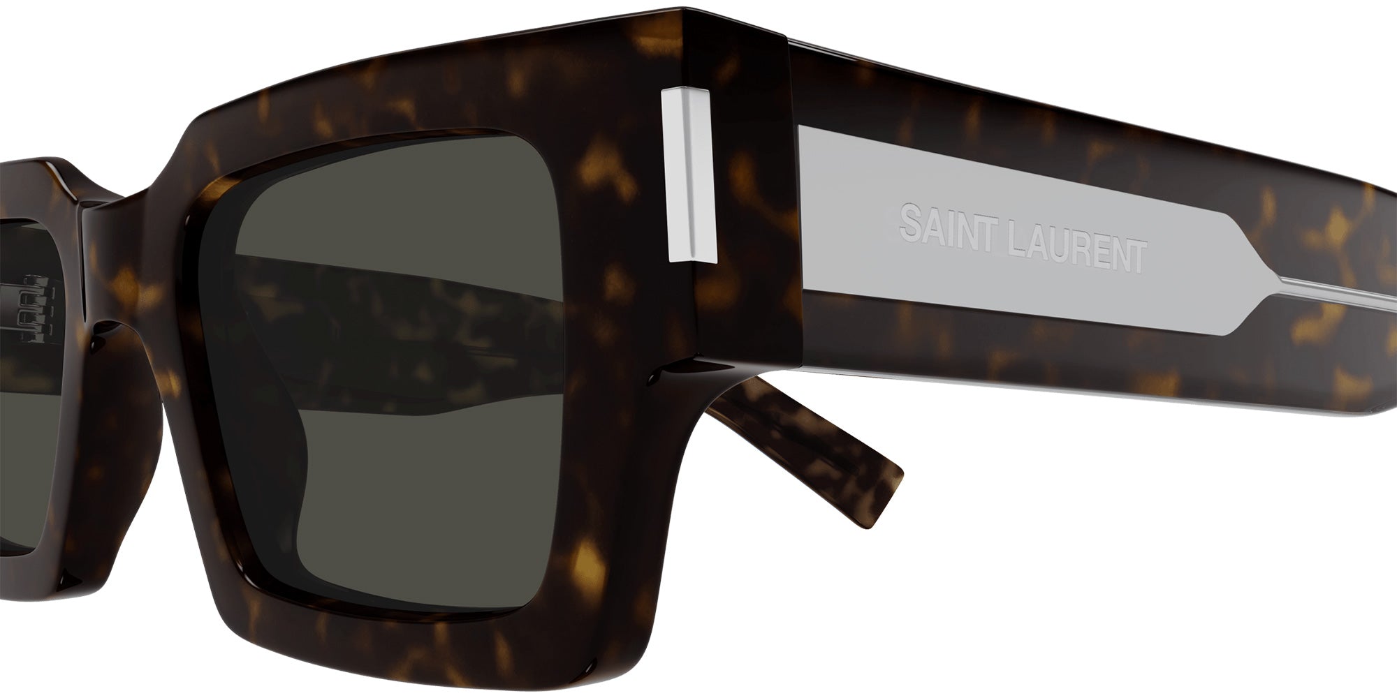 Saint Laurent SL 572 002 50 - Havana/Crystal / Gray #id:sl572002_s:100110