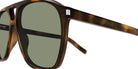 Saint Laurent SL 596 DUNE 002 58 - Havana / Green #id:sl596dune002_s:100110