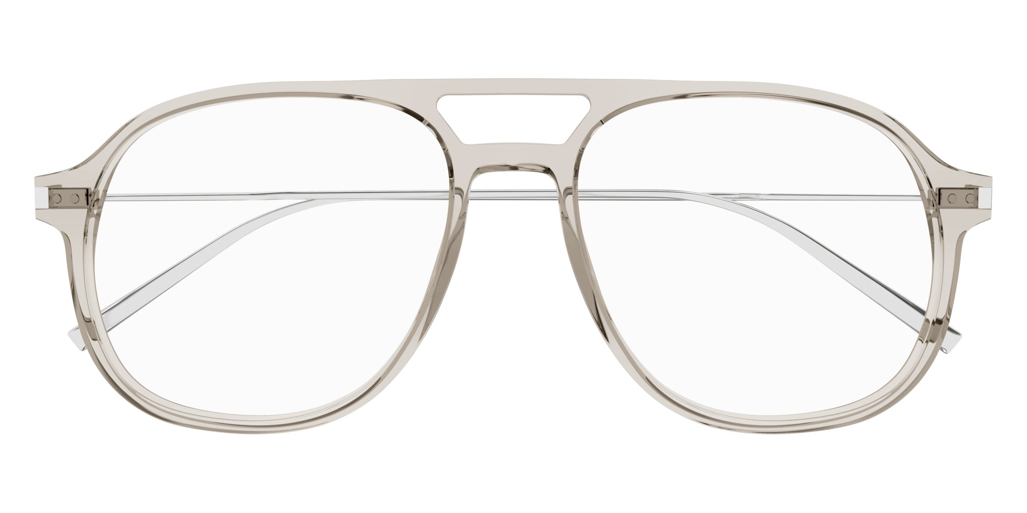 Saint Laurent SL 626 003 55 - Beige/Silver #id:sl626003_s:100100