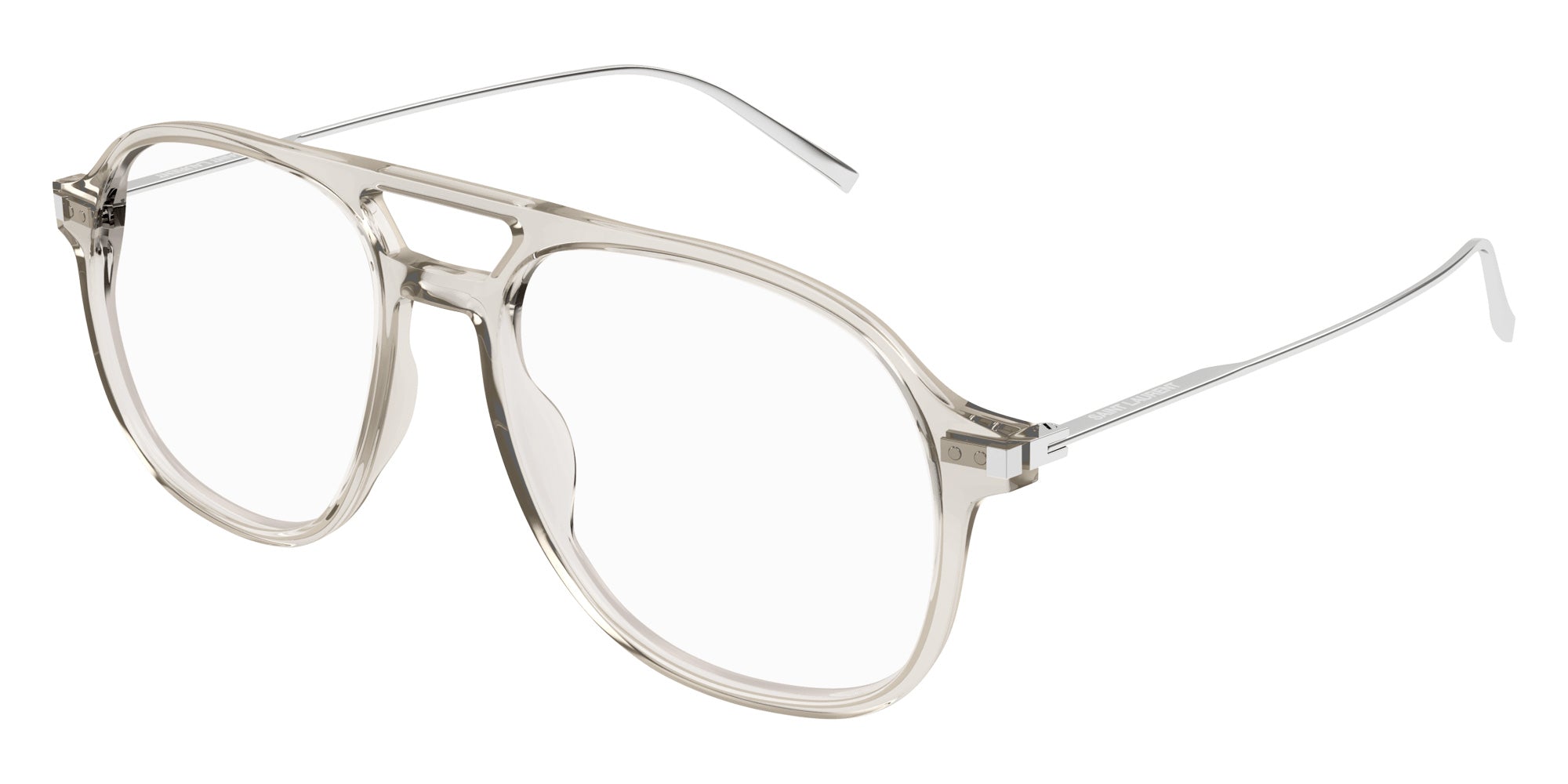 Saint Laurent SL 626 003 55 - Beige/Silver #id:sl626003_s:100105