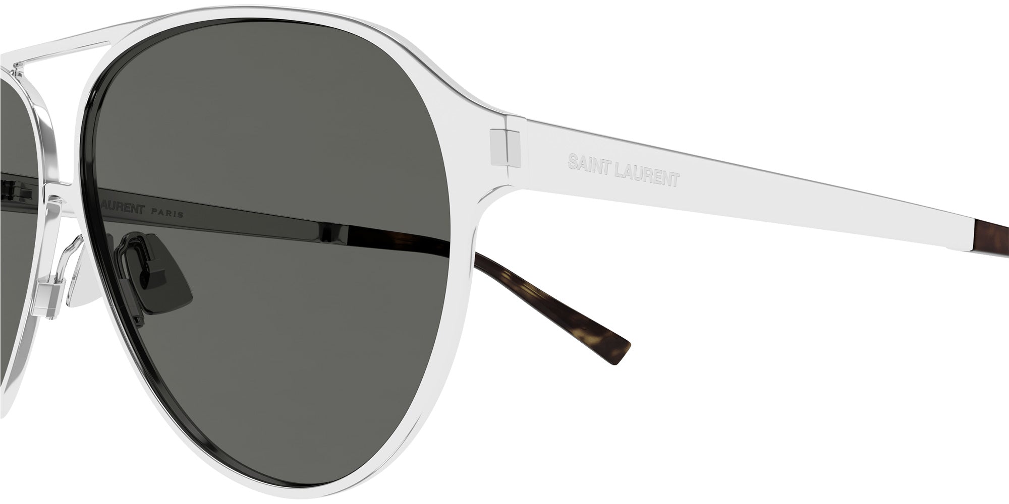 Saint Laurent SL 734 002 62 - Silver / Gray #id:sl734002_s:102110