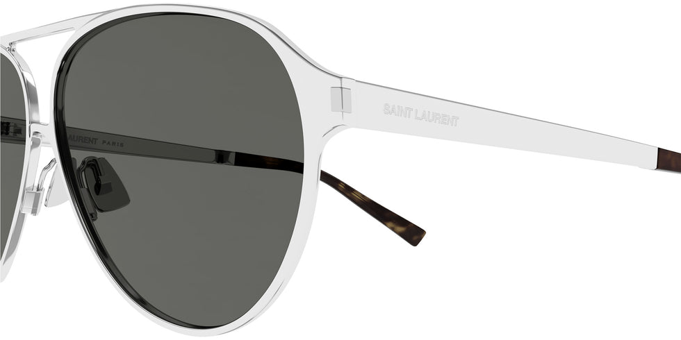 Saint Laurent SL 734 002 62 - Silver / Gray #id:sl734002_s:102110