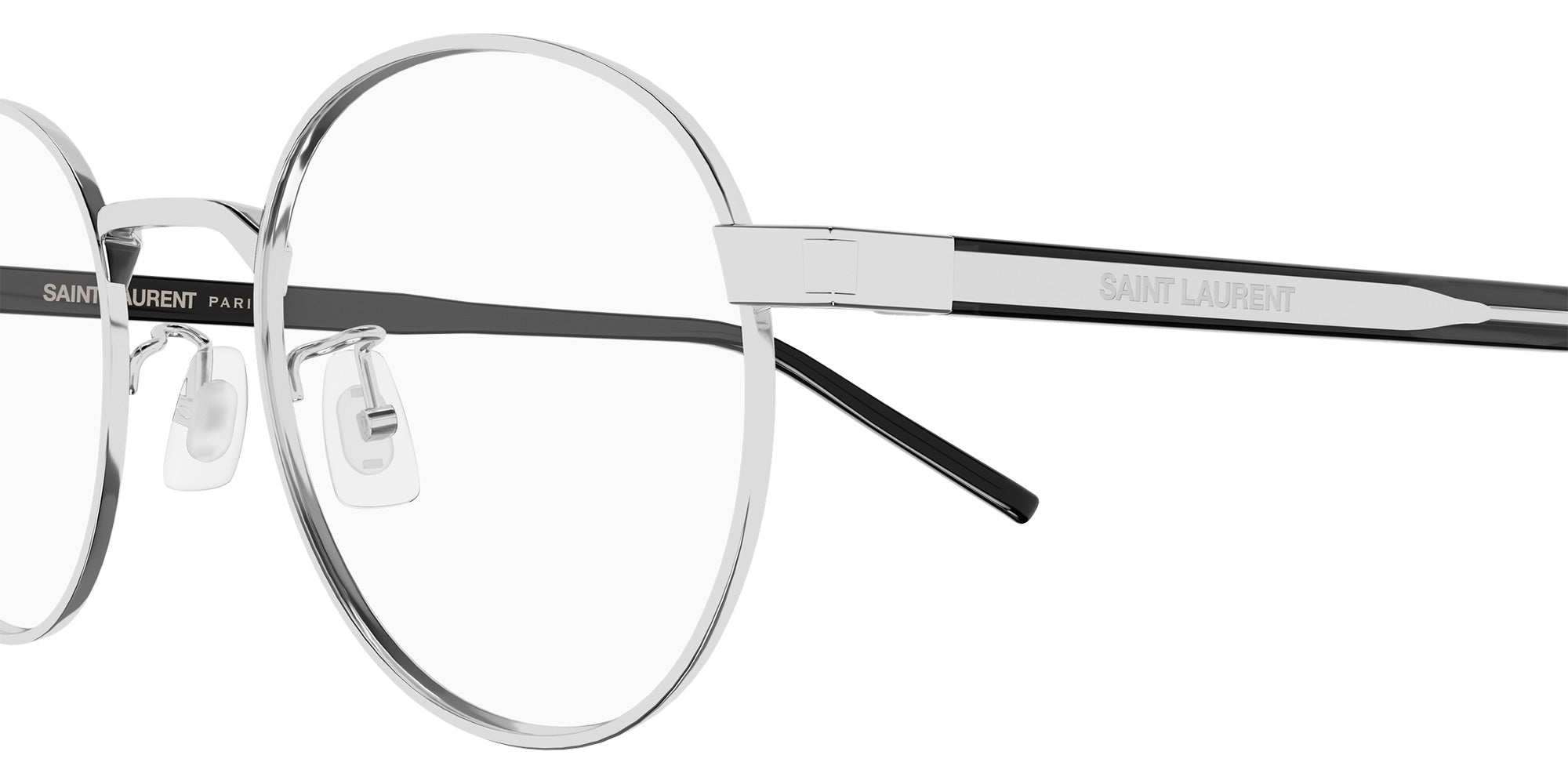 Saint Laurent SL 848/J Round Eyeglasses | EyeOns.com