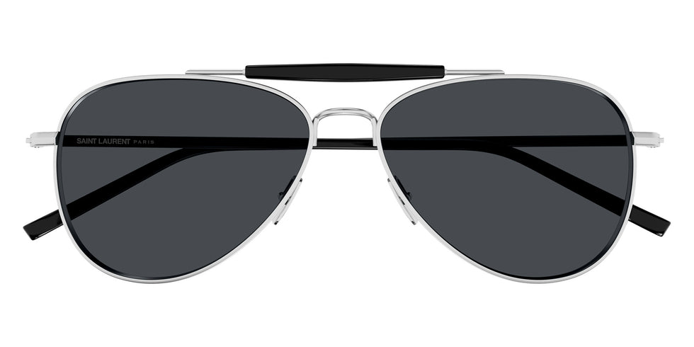 Saint Laurent SL 864 002 57 - Silver/Black / Gray #id:sl864002_s:102100