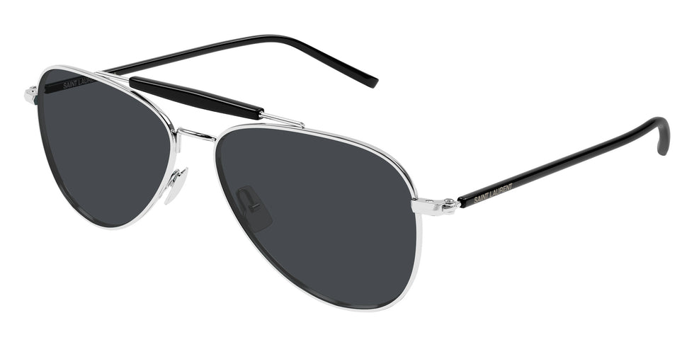 Saint Laurent SL 864 002 57 - Silver/Black / Gray #id:sl864002_s:102105