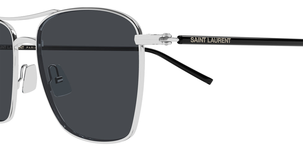Saint Laurent SL 866 002 53 - Silver/Black / Gray #id:sl866002_s:100110