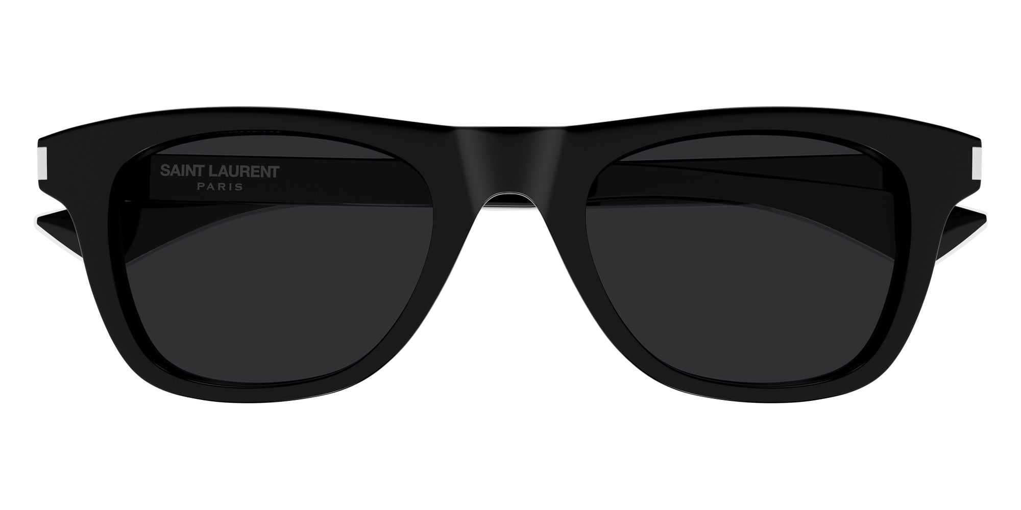 SAINT LAURENT ブラック　サングラス Saint Laurent SL 879 Rectangle Sunglasses | EyeOns.com