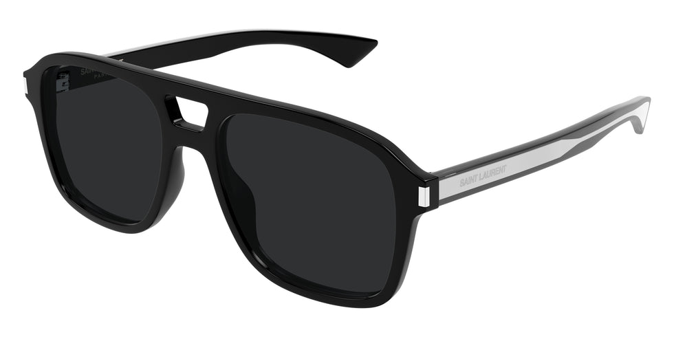 Saint Laurent SL 881 001 55 - Black/Crystal / Black #id:sl881001_s:100105