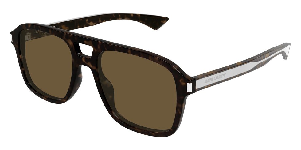 Saint Laurent SL 881 006 55 - Havana/Crystal / Brown #id:sl881006_s:104105
