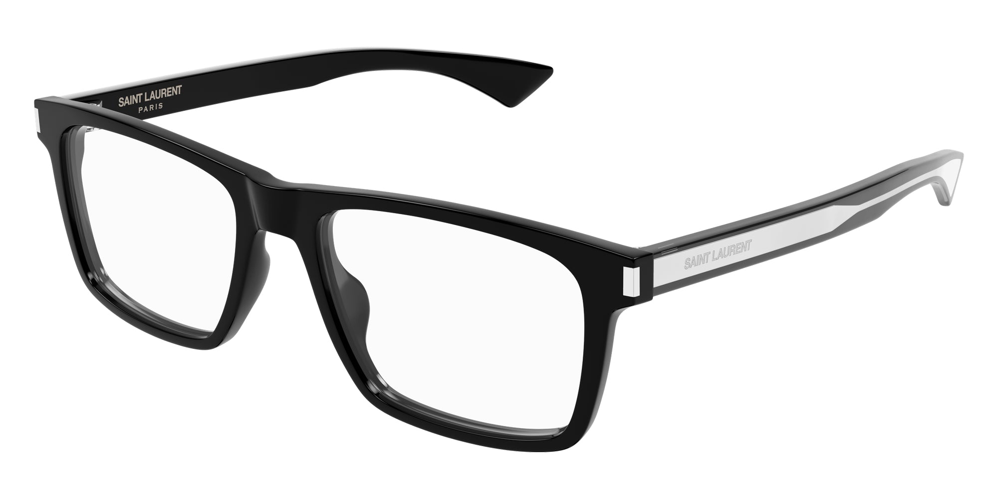 Saint Laurent ラヴァリエ 22ss Saint Laurent SL 882 Rectangle Eyeglasses | EyeOns.com
