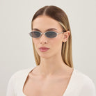 Saint Laurent SL 935 002 52 - Silver / Silver Mirrored #id:sl935002_s:102115
