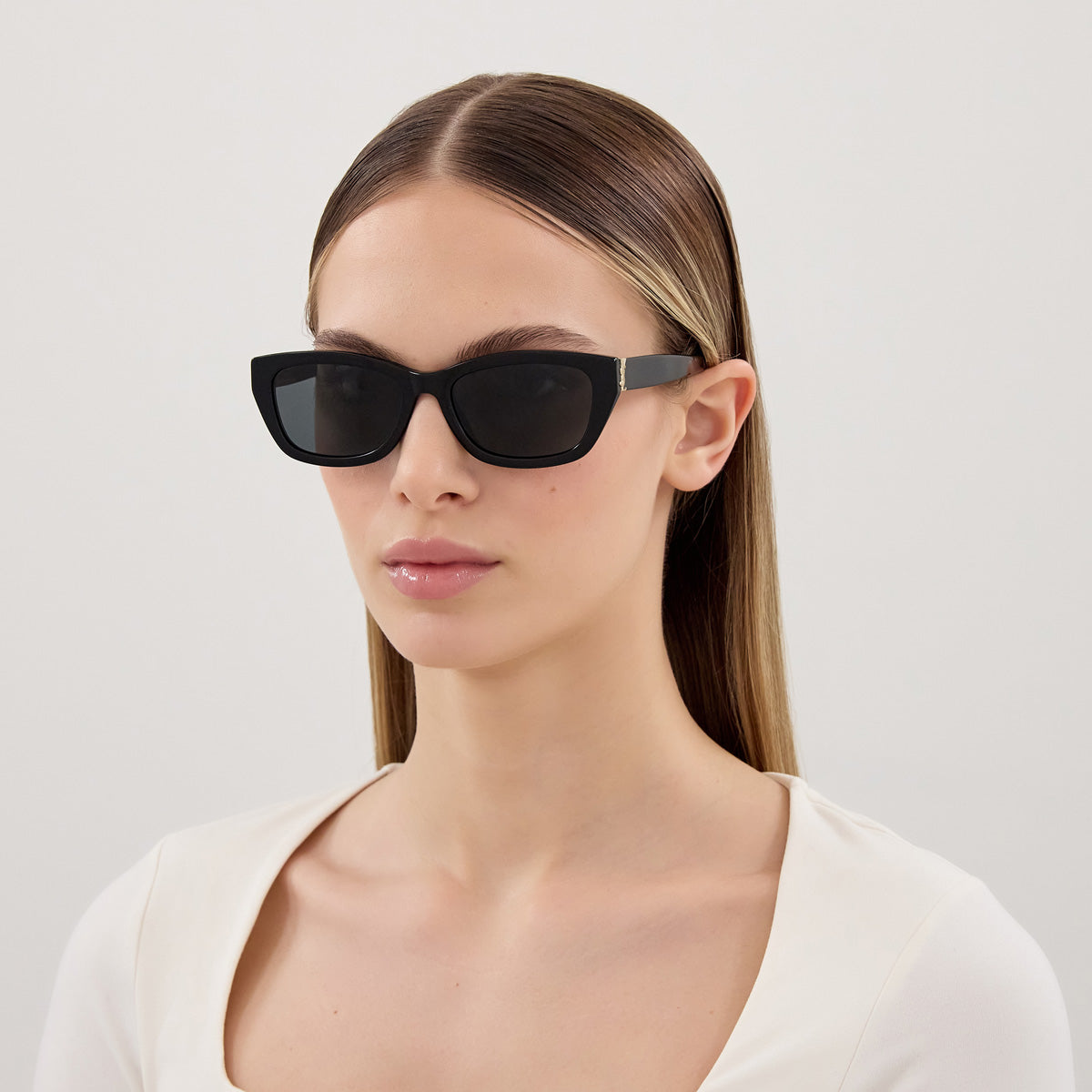 Saint Laurent SL M153 001 55 - Black / Black #id:slm153001_s:100115