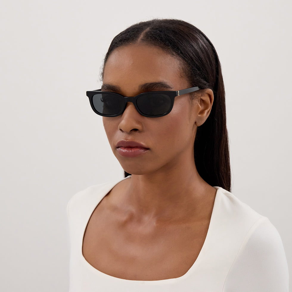 Saint Laurent SL M160 001 53 - Black / Black #id:slm160001_s:100115