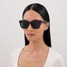 Saint Laurent SL M171/F 001 57 - Black / Black #id:slm171f001_s:100115