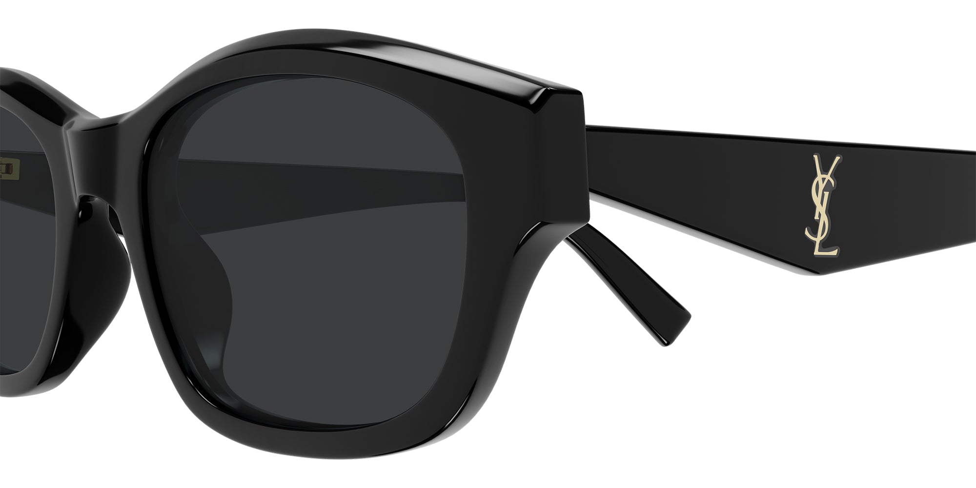 SAINT LAURENT SL M172/F ブラック サングラス Saint Laurent SL M172/F Rectangle Sunglasses | EyeOns.com