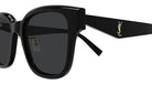 Saint Laurent SL M173/K 001 56 - Black / Black #id:slm173k001_s:100110