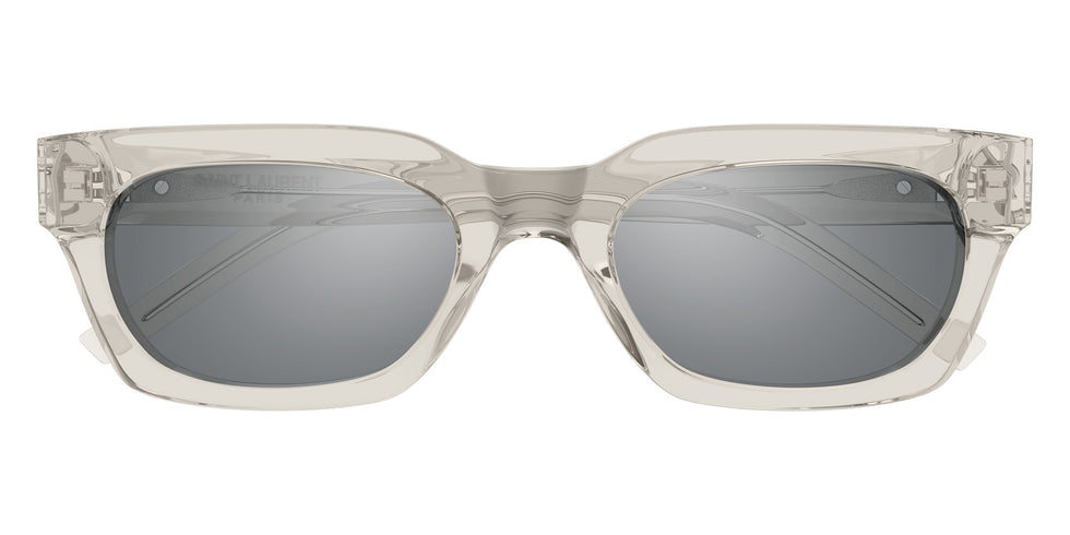 Saint Laurent SL M175/F 004 53 - Beige / Silver Mirrored #id:slm175f004_s:102100