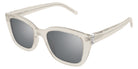 Saint Laurent SL M176 004 53 - Beige / Silver Mirrored #id:slm176004_s:104105