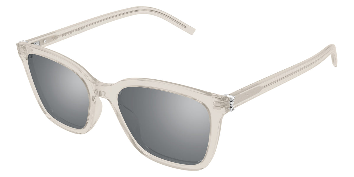 Saint Laurent SL M178 004 54 - Beige / Silver Mirrored #id:slm178004_s:104105