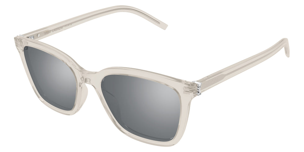 Saint Laurent SL M178 004 54 - Beige / Silver Mirrored #id:slm178004_s:104105