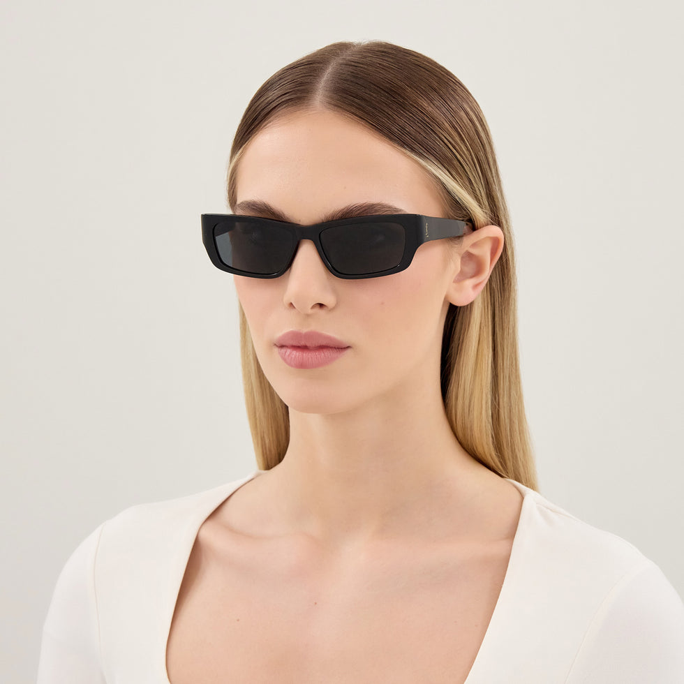 Saint Laurent SL M182 JAZZ 001 54 - Black / Black #id:slm182jazz001_s:100115