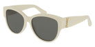 Saint Laurent SL M3 007 55 - Ivory / Gray #id:slm3007_s:104100